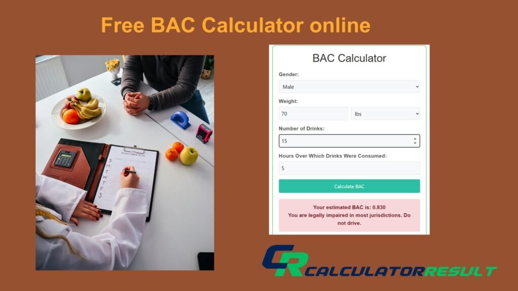 BAC calculator